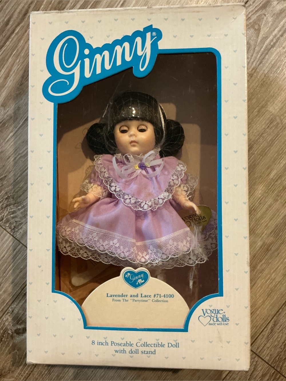 1988 Vogue Ginny Lavender & Lace Doll from The Partytime Collection #71-4100